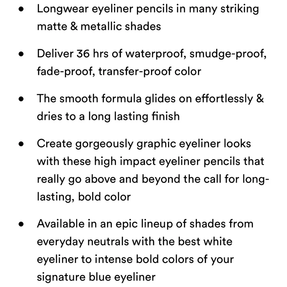 NYX Epic Wear Liner “Pitch Black”